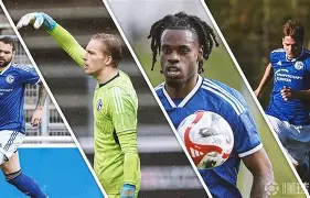 关于沙尔克取胜勒沃库森，奥朗格施赫罗进球得到锁胜的信息